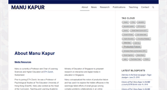 Desktop Screenshot of manukapur.com